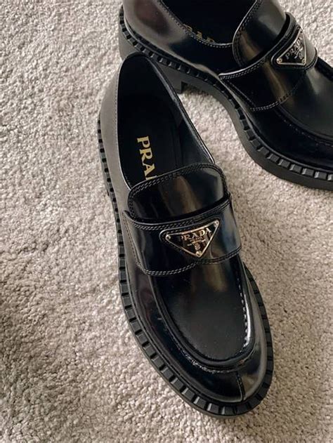 prada schlappen|prada loafers.